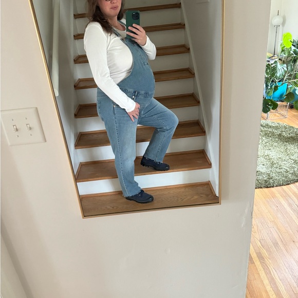 Maternity Jean Overalls - Picture 1 of 5